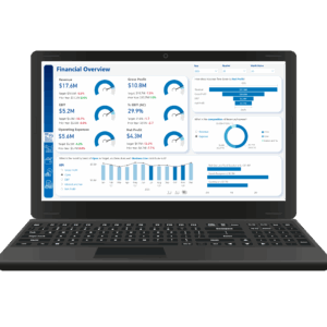 Finance Dashboard - Income Statement (Power BI)